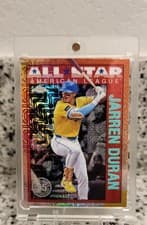 Jarren Duran 2025 Topps 1990 Topps Baseball All Stars Chrome Refractor card