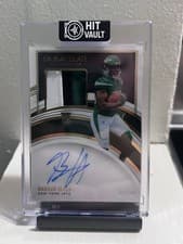 Breece Hall 2022 Panini Immaculate Collection card