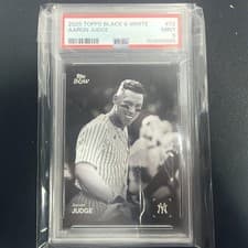 2025 Topps Black & White Base Set Aaron Judge #72 card