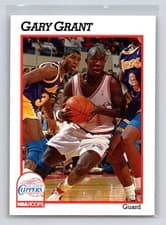 Gary Grant 1991-92 Hoops Base Set card