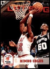 Bimbo Coles 1993-94 Hoops Base Set card