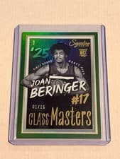 2025-26 Panini Signature Series Class Masters Joan Beringer #11 card