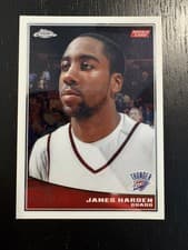 James Harden 2009 Topps Chrome card