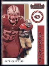 Patrick Willis 2019 Panini Contenders Legendary Contenders card