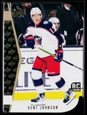 Kent Johnson 2022 Upper Deck 1994-95 Rookie Die Cuts card