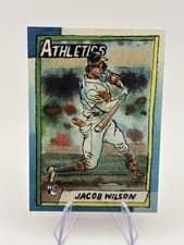 2025 Topps Shoebox Treasures First Light Rookies - 1990 Redux Jacob Wilson #FL-3 card