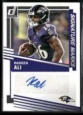 2025 Donruss Signature Marks Rasheen Ali #SM-RAI card