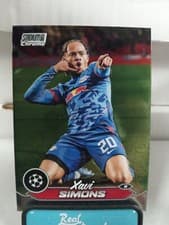 Xavi Simons 2023 Topps Stadium Club Chrome UEFA card