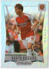 Martin Odegaard 2023 Panini Prizm Premier League Flashback card