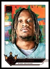 2024 Donruss Rookie Gridiron Kings Jaylen Wright #20 card