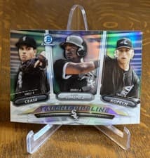 2018 Bowman Talent Pipeline Chrome Michael Kopech, Eloy Jimenez, Dylan Cease #CHW