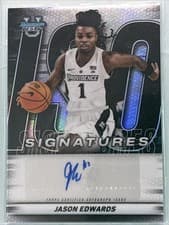 2025-26 Bowman University Best Iso Signatures Jason Edwards #IS-JS card