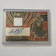 Goga Bitadze 2019 Panini Select Rookie Jersey Autographs card