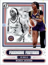2025-26 Donruss WNBA Franchise Features Rickea Jackson #8 card