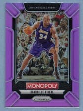 2024-25 Panini Prizm Monopoly Legends Shaquille O'Neal #LEG2 card