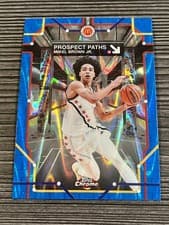 2025 Topps Chrome McDonald's All American Prospect Paths Mikel Brown Jr. #PP-9 card