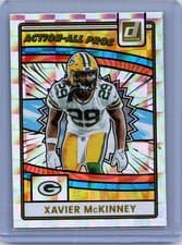 Xavier McKinney 2025 Donruss Action All-Pros card