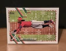 Ronald Acuna Jr. 2021 Topps Holiday Mega Box card