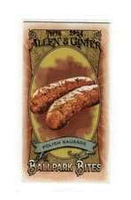 2024 Topps Allen & Ginter Ballpark Bites Mini Polish Sausage #BB-25 card