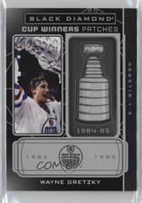 Wayne Gretzky 2022 Upper Deck Black Diamond Cup Winners Patches card