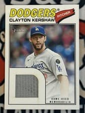 2026 Topps Heritage Real One Relics Clayton Kershaw #ROR-CK card