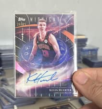 2025-26 Topps Midnight Stroke of Midnight Autographs Kevin Huerter #SM-KH card