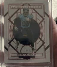 Derrick Henry 2020 Panini National Treasures card