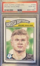 2020 Topps Living UEFA Champions League Erling Braut Haaland #154