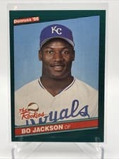 Bo Jackson 1986 Donruss The Rookies card