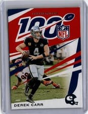 Derek Carr 2019 Panini Chronicles card