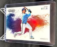Bobby Witt Jr. 2025 Panini Prizm Color Blast card
