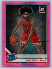 Coby White 2019 Panini Donruss Optic card