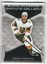 2025-26 Upper Deck Black Diamond Diamond Gallery Noah Hanifin #DG-NH card