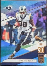 Todd Gurley II 2019 Panini Donruss Elite card