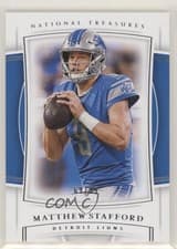 Matthew Stafford 2019 Panini National Treasures card