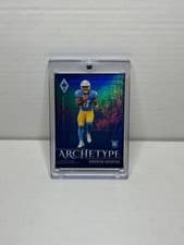 2025 Panini Phoenix Archetype Omarion Hampton #18 card