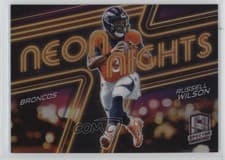 Russell Wilson 2022 Panini Spectra Neon Nights card