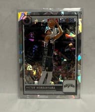 Victor Wembanyama 2023 Panini Hoops Premium Stock card