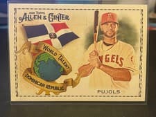 2018 Topps Allen & Ginter World Talent Albert Pujols #WT-16