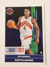 Scottie Barnes 2021-22 Panini NBA Sticker & Card Collection (Brazil) Base Set card