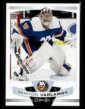 Semyon Varlamov 2019 Upper Deck O-Pee-Chee Update card