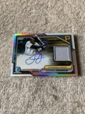 2024 Bowman Chrome Autograph Relics Chrome Refractor Termarr Johnson #BCAR-TJ card