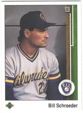 1989 Upper Deck Bill Schroeder #627