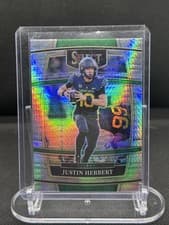 Justin Herbert 2022 Panini Select Draft Picks card