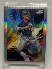 2024 Topps Cosmic Chrome Stars in the Night Julio Rodríguez #STN-16 card