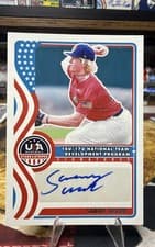Sammy Swank 2025 Panini Stars & Stripes 16U/17U National Team Signatures card
