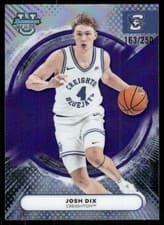 2025-26 Bowman University Best Base Set Josh Dix #25 card