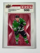 Logan Stankoven 2024-25 Upper Deck Population Count card
