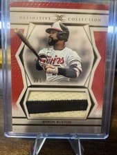 2025 Topps Definitive Collection Jumbo Relic Collection Byron Buxton #DJRC-BBX card