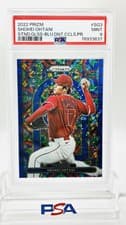 Shohei Ohtani 2022 Panini Prizm Stained Glass card